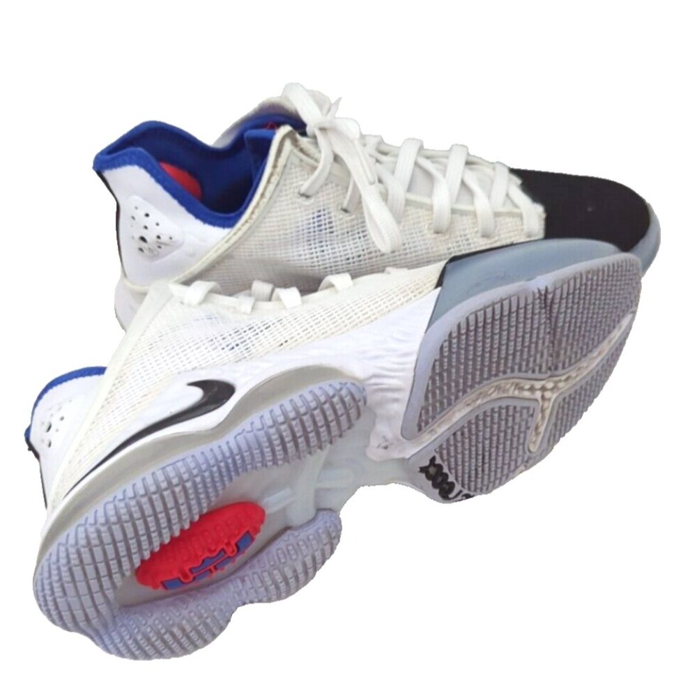 Nike LeBron 19 Low Concord Black Toe Mens‎ Size 7 DH1270-100 - Picture 6 of 6